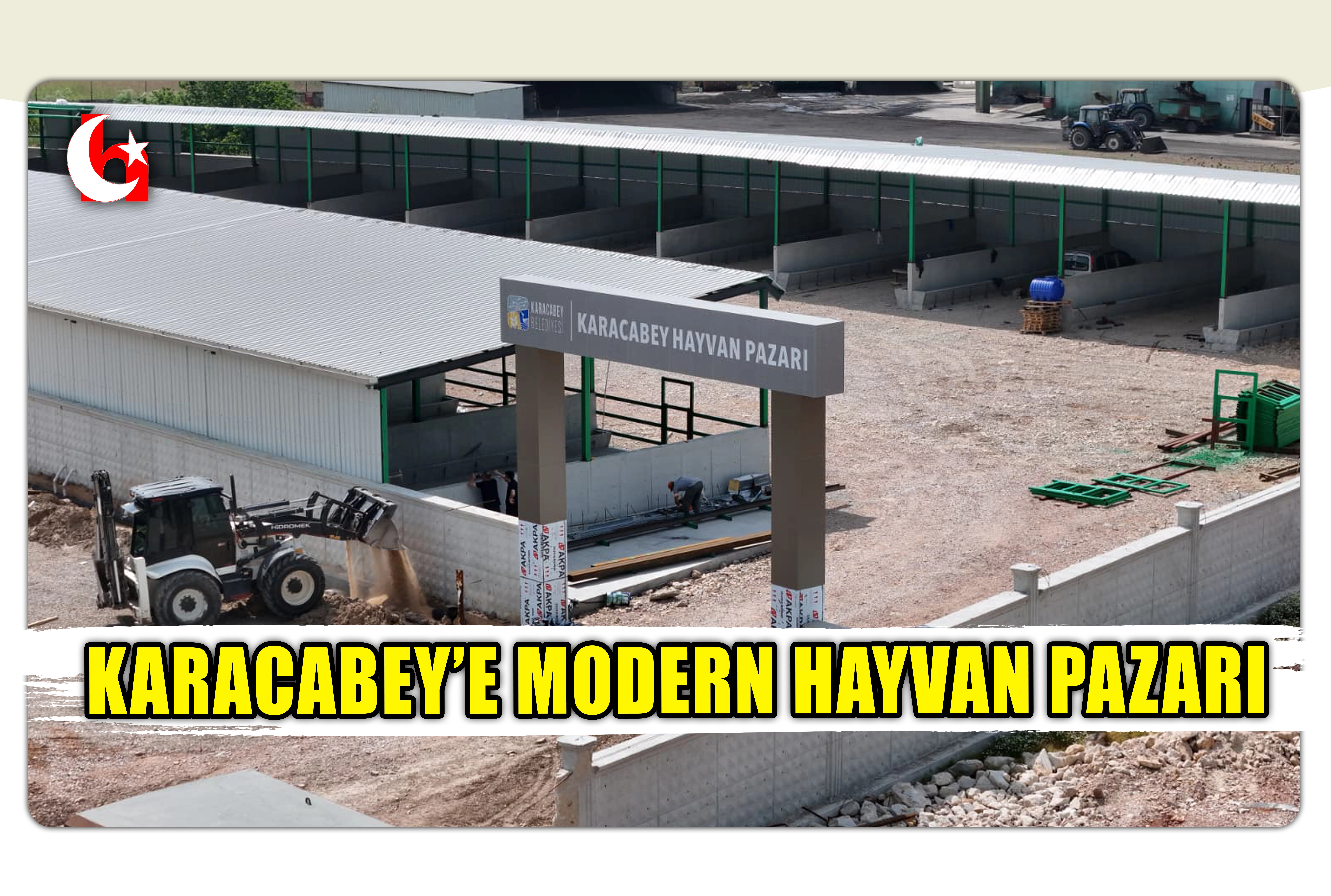 KARACABEY&rsquo;E MODERN HAYVAN PAZARI KAZANDIRILIYOR