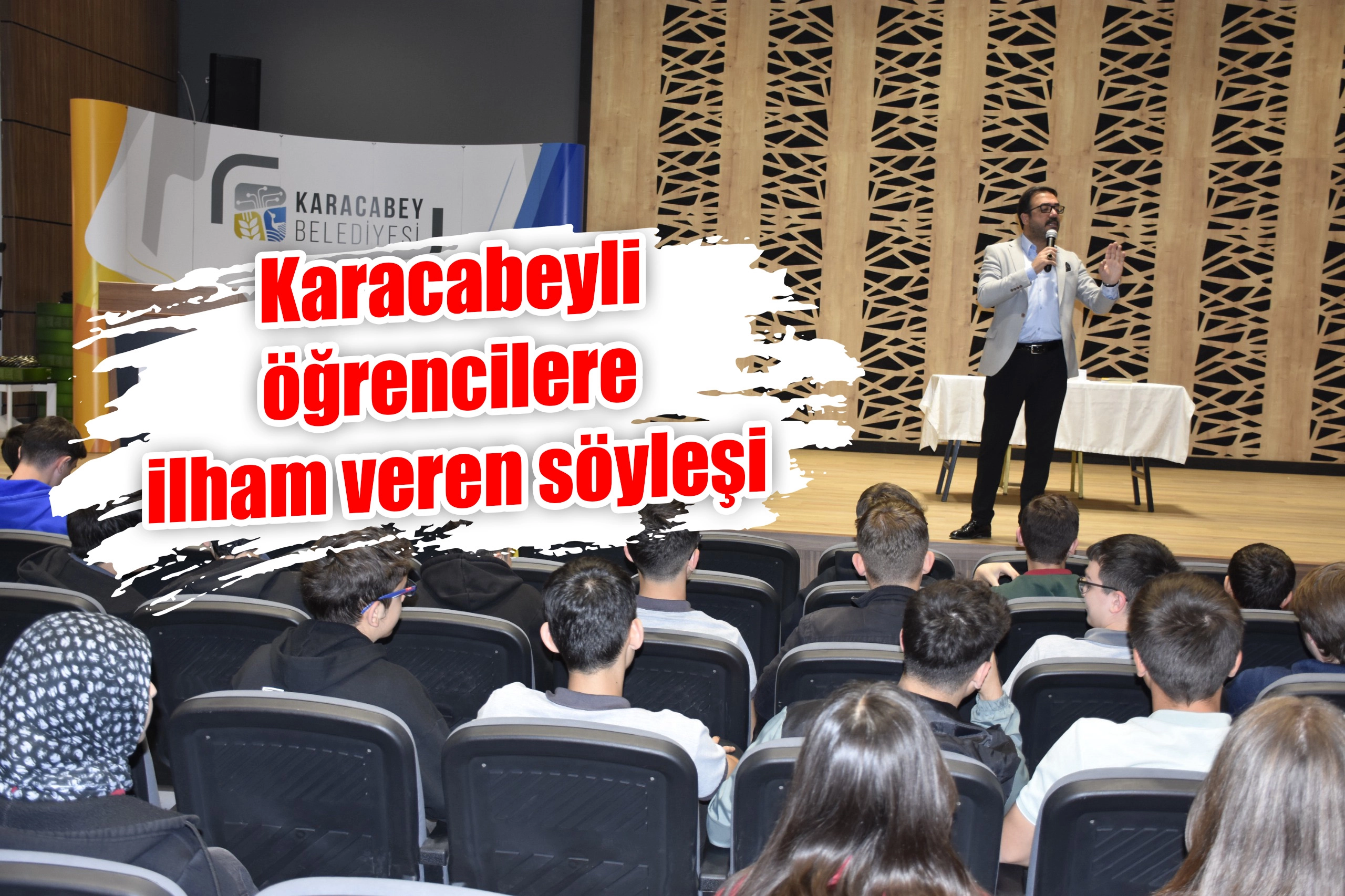Karacabeyli öğrencilere ilham veren söyleşi