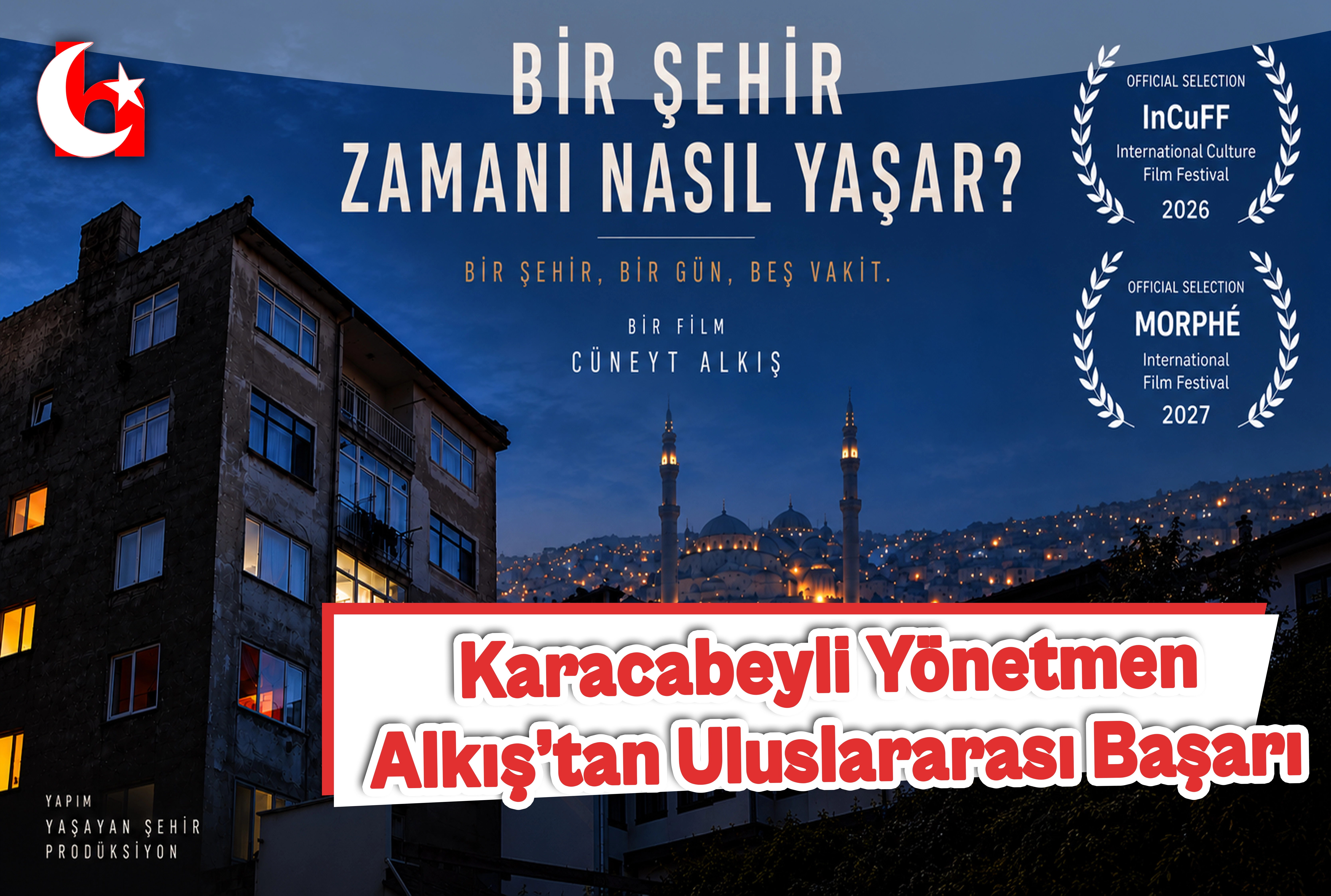Karacabeyli Y&ouml;netmen Alkış&rsquo;tan Uluslararası Başarı