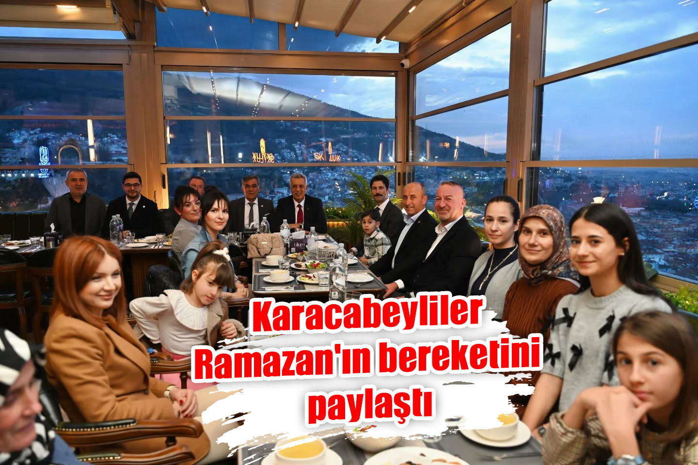 Karacabeyliler Ramazan'ın bereketini paylaştı