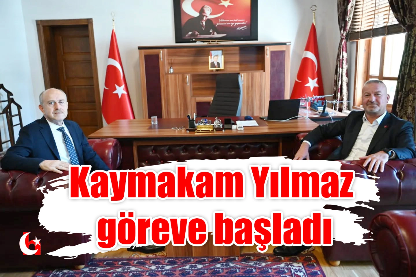 Kaymakam Yılmaz göreve başladı