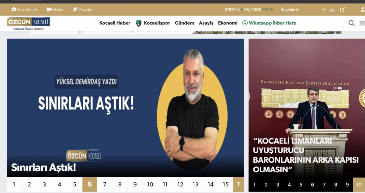 Kocaeli Son Dakika Haberleri &Ouml;zg&uuml;n Kocaeli&rsquo;de