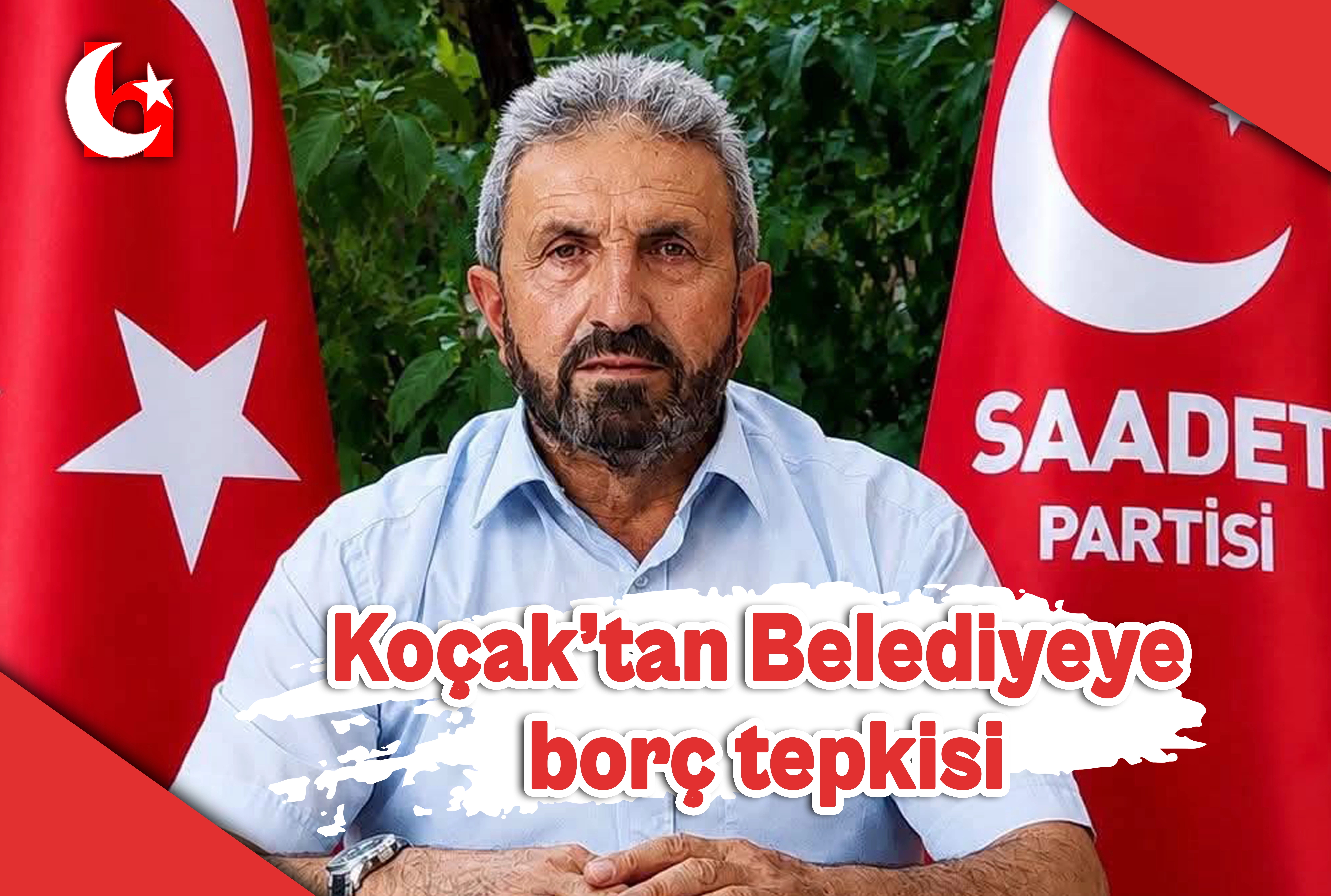 Ko&ccedil;ak&rsquo;tan Belediyeye bor&ccedil; tepkisi
