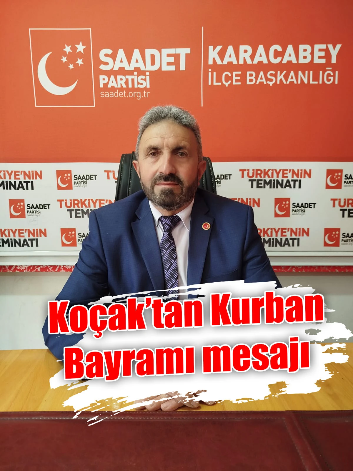 Koçak’tan Kurban  Bayramı mesajı 