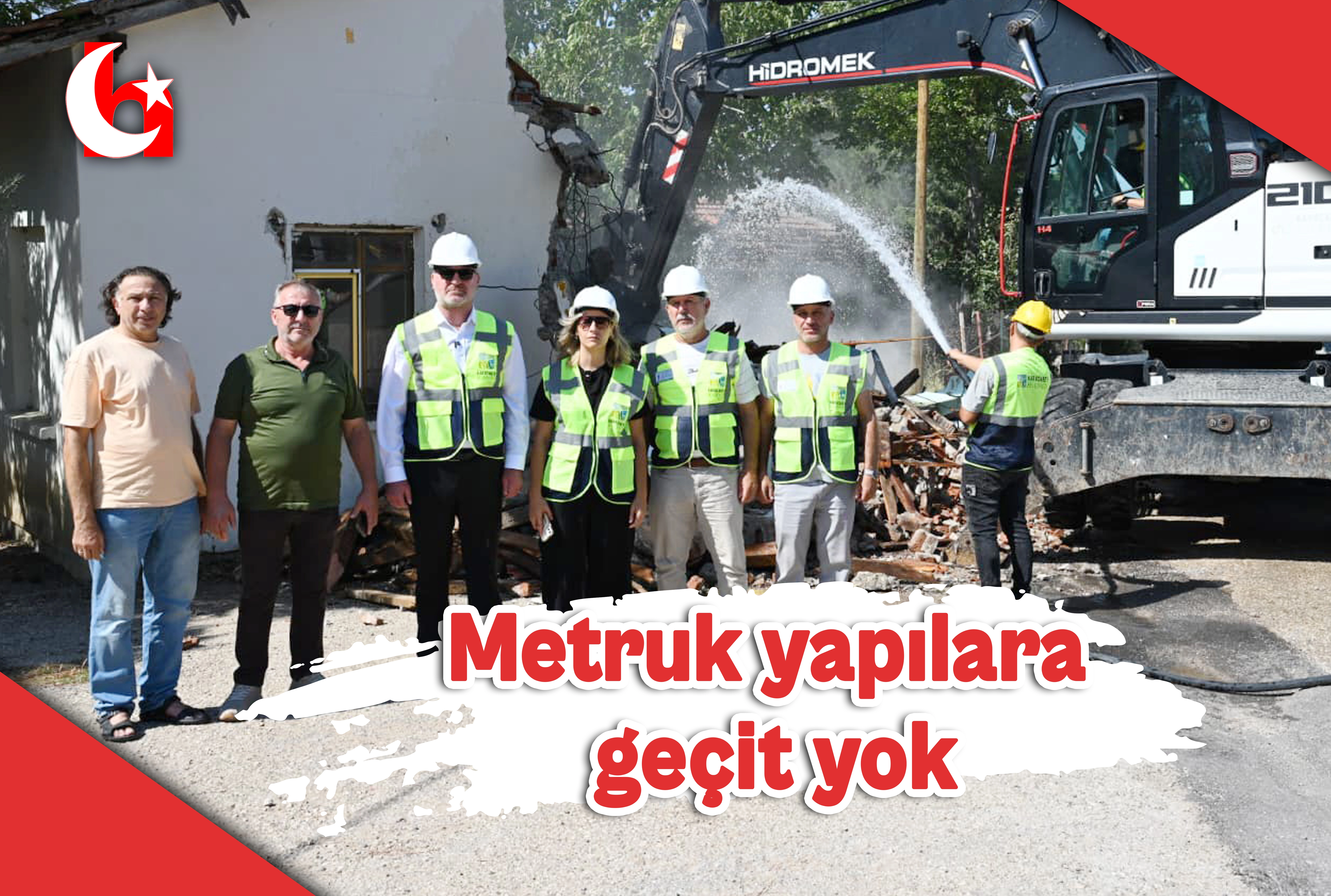 Metruk yapılara ge&ccedil;it yok