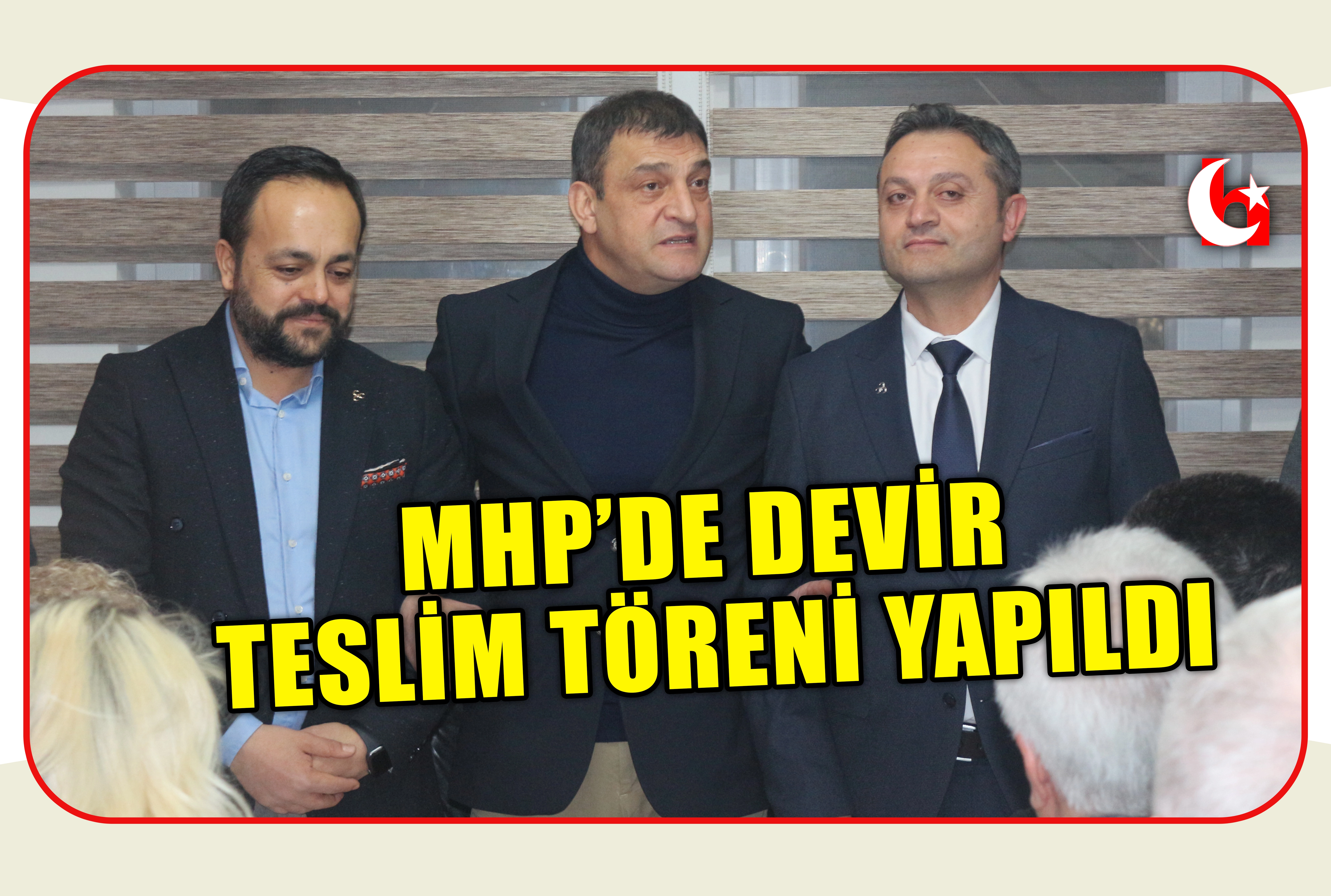 MHP&rsquo;DE DEVİR TESLİM T&Ouml;RENİ YAPILDI