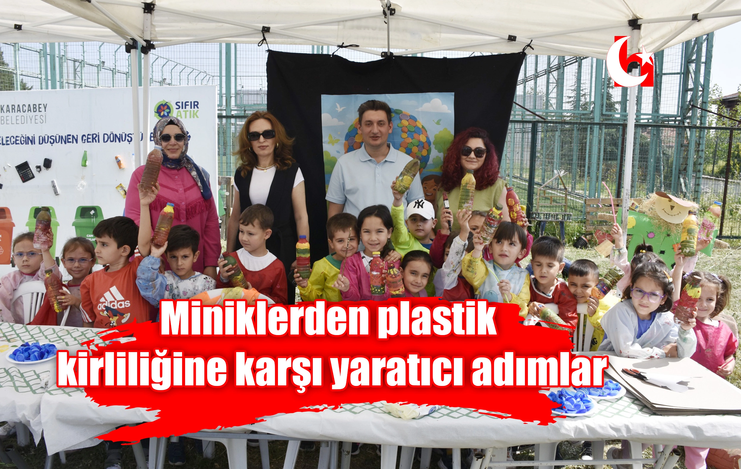 Miniklerden plastik kirliliğine karşı yaratıcı adımlar