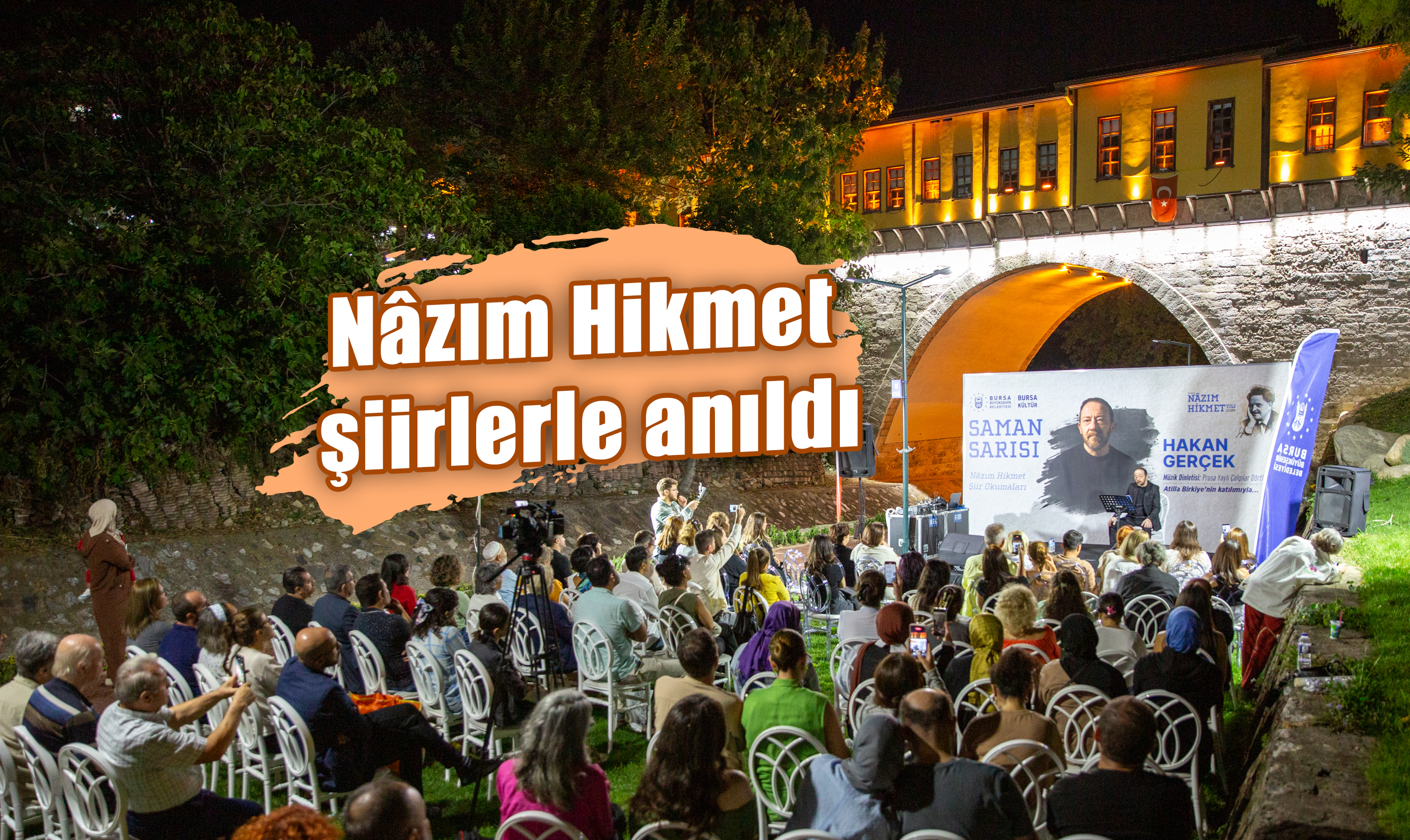 Nâzım Hikmet şiirlerle anıldı