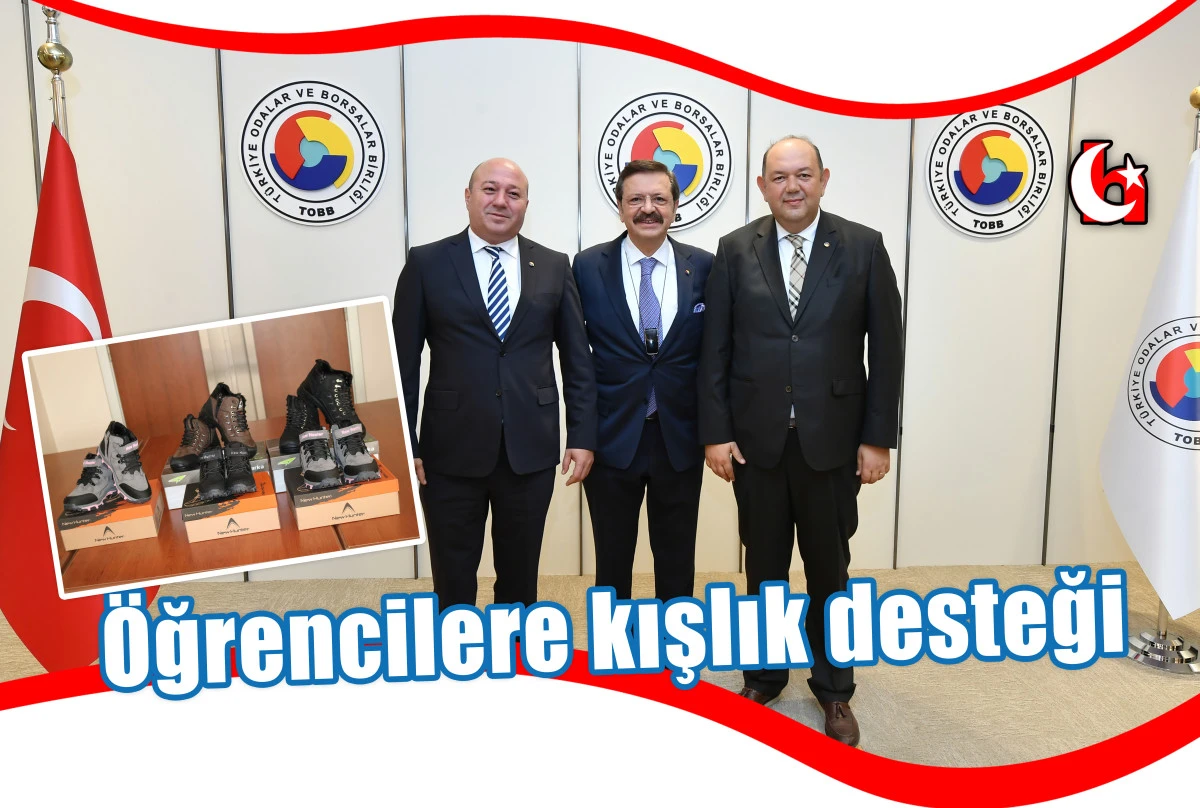 Öğrencilere kışlık desteği