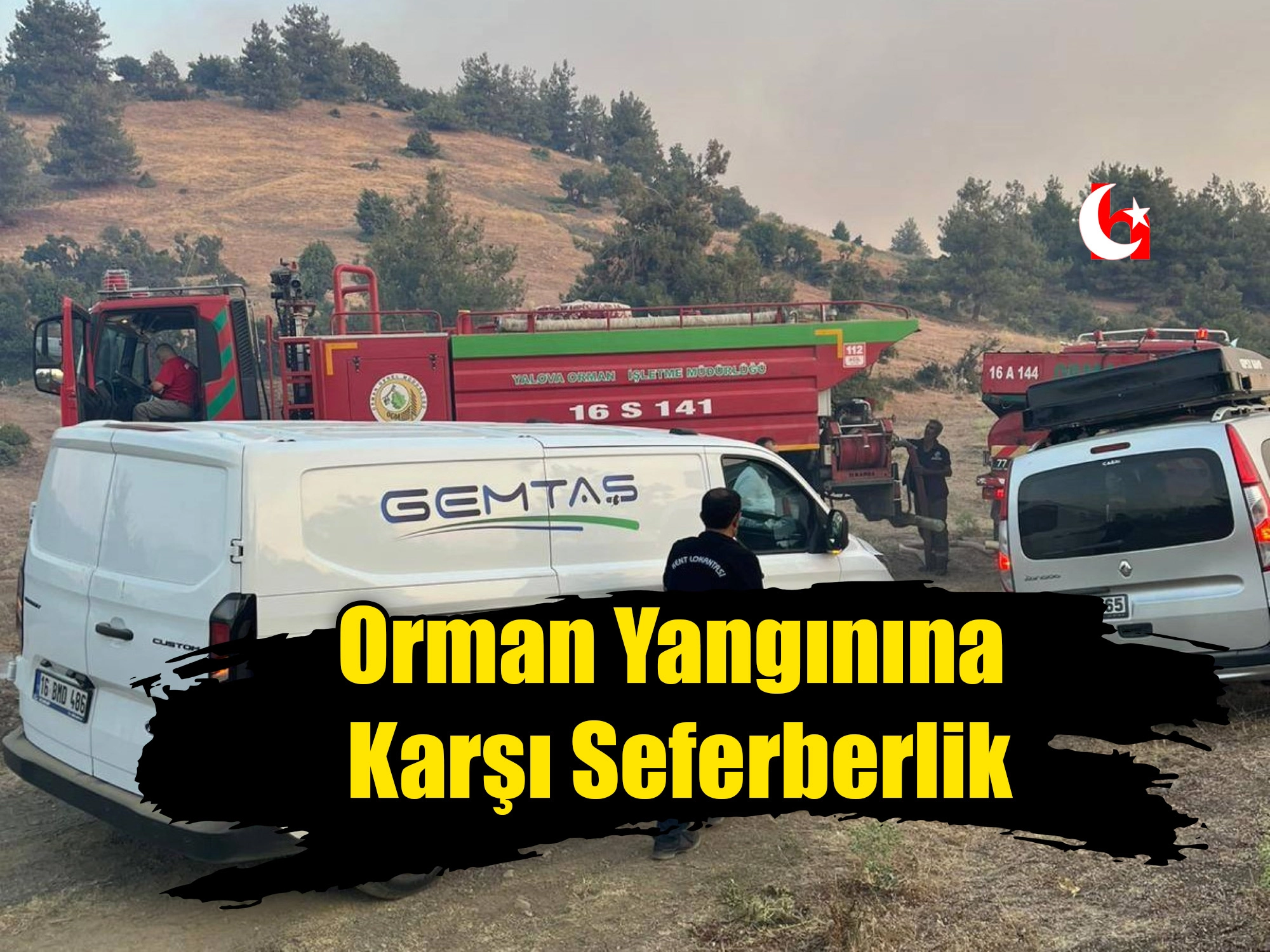 Orman Yangınına Karşı Seferber