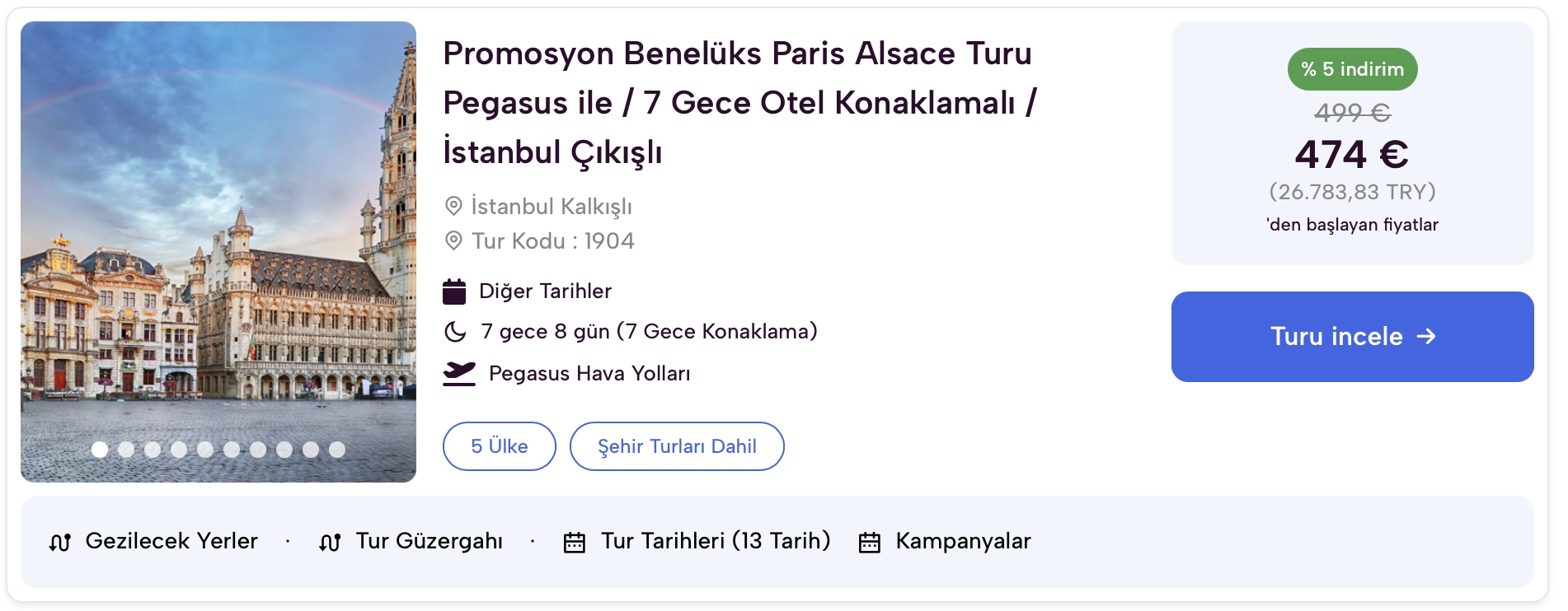 Paris Turları ile Unutulmaz Bir Avrupa Deneyimi