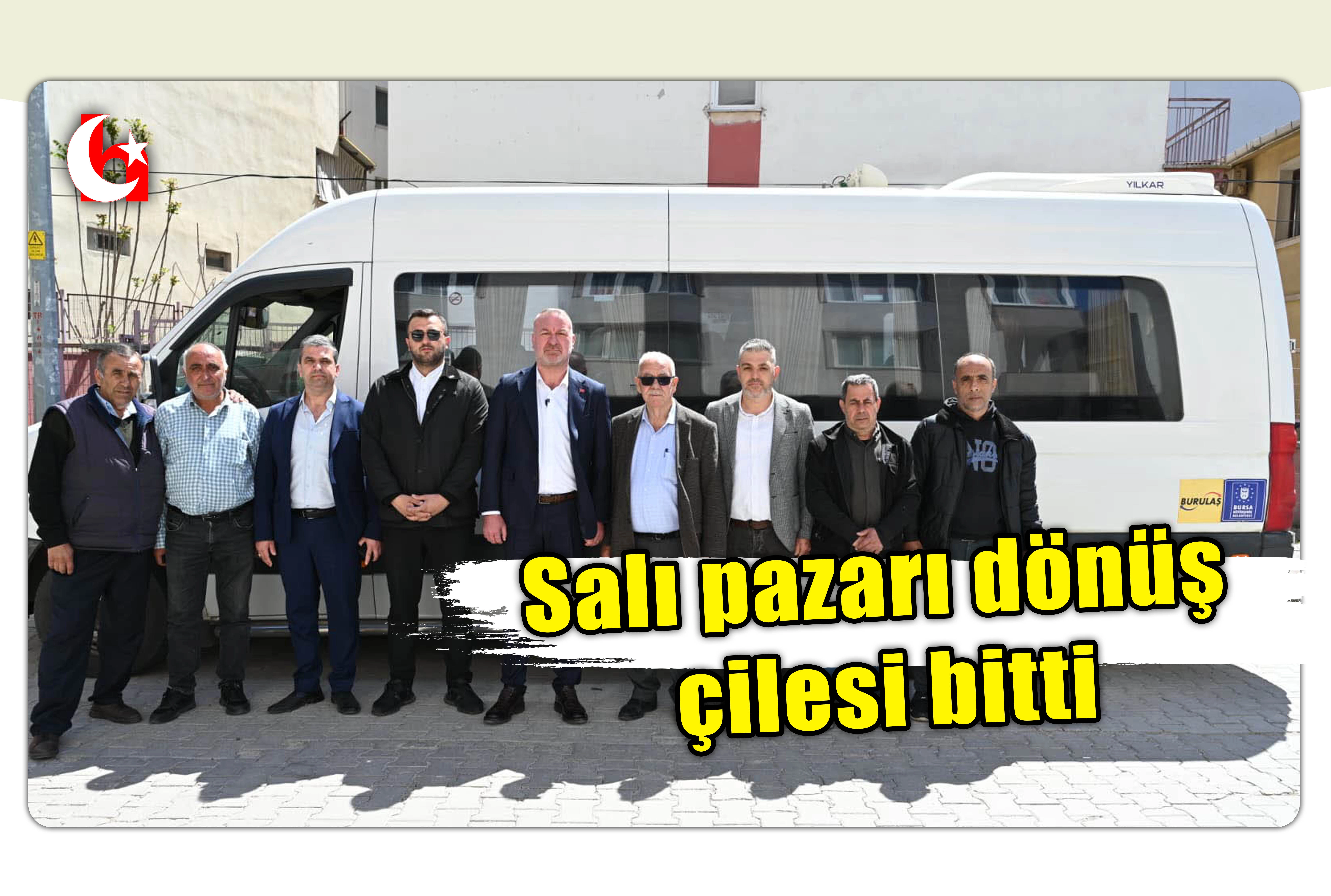 Salı pazarı d&ouml;n&uuml;ş &ccedil;ilesi bitti