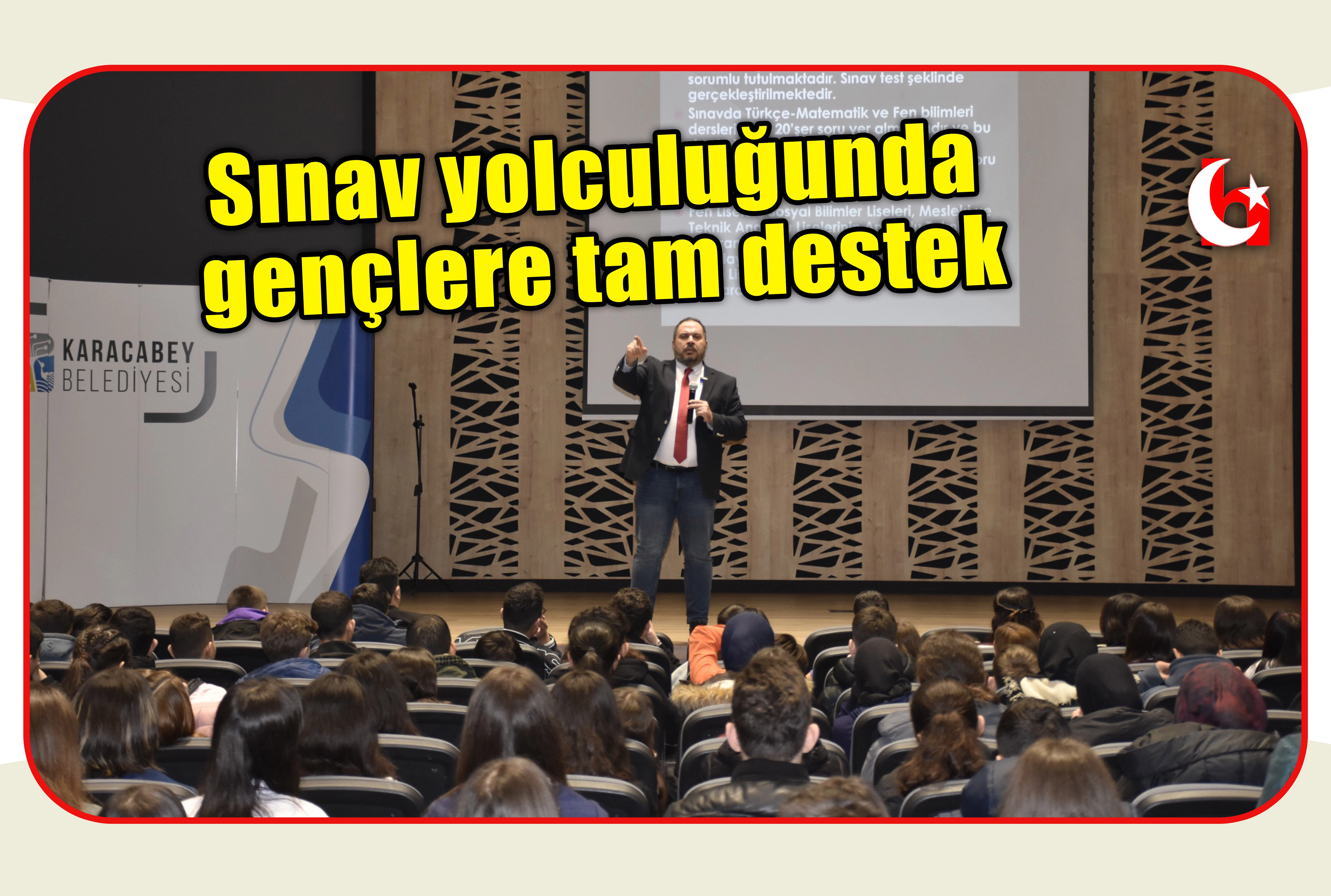 Sınav yolculuğunda  gen&ccedil;lere tam destek