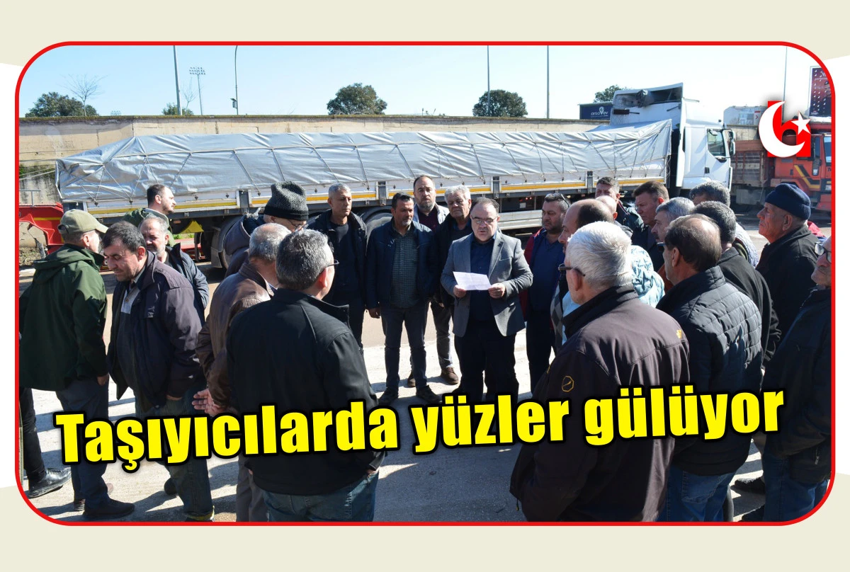 Taşıyıcılarda y&uuml;zler g&uuml;l&uuml;yor