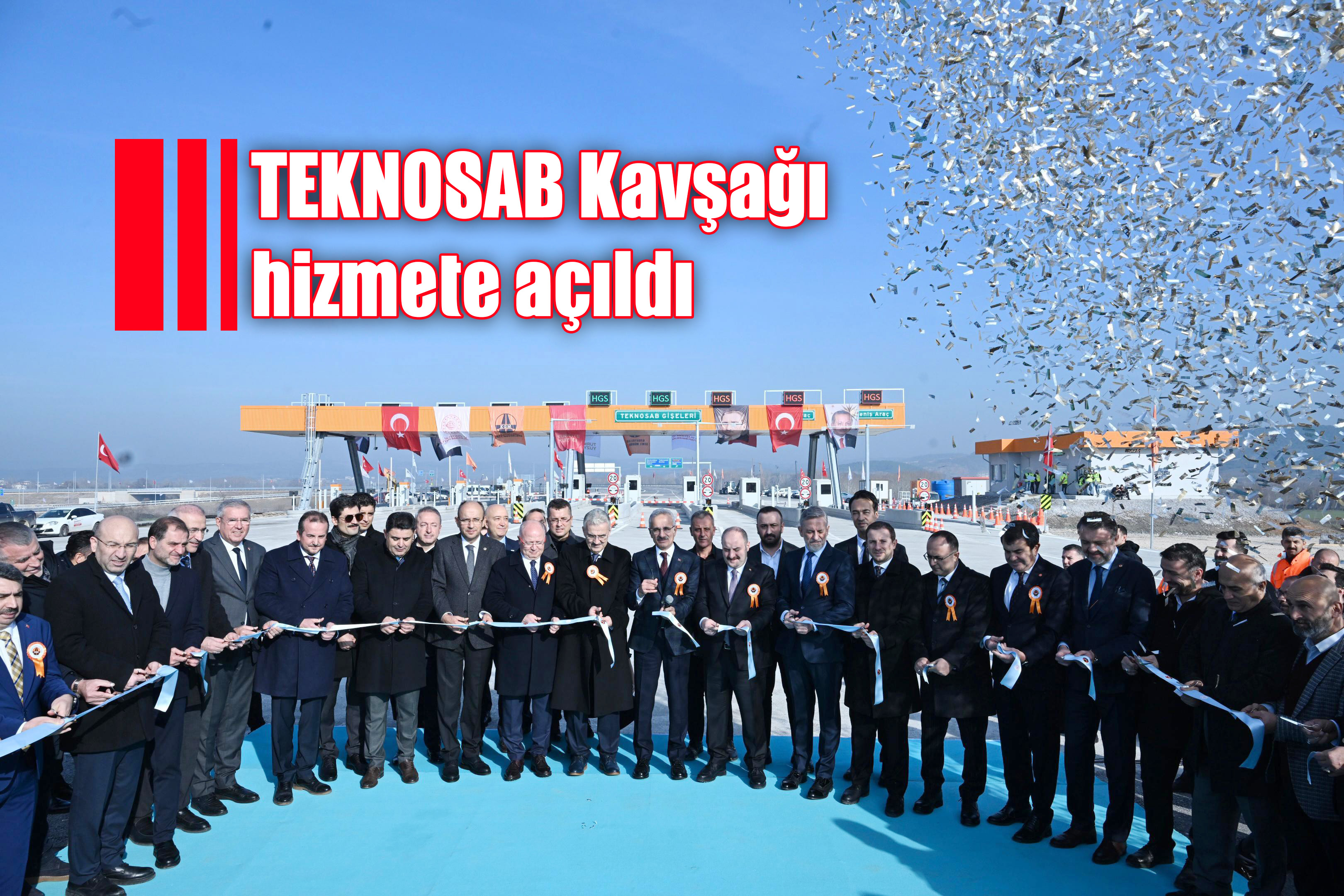 TEKNOSAB Kavşağı hizmete açıldı