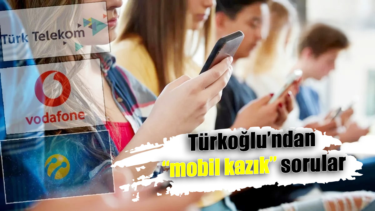 Türkoğlu’ndan “mobil kazık” sorular