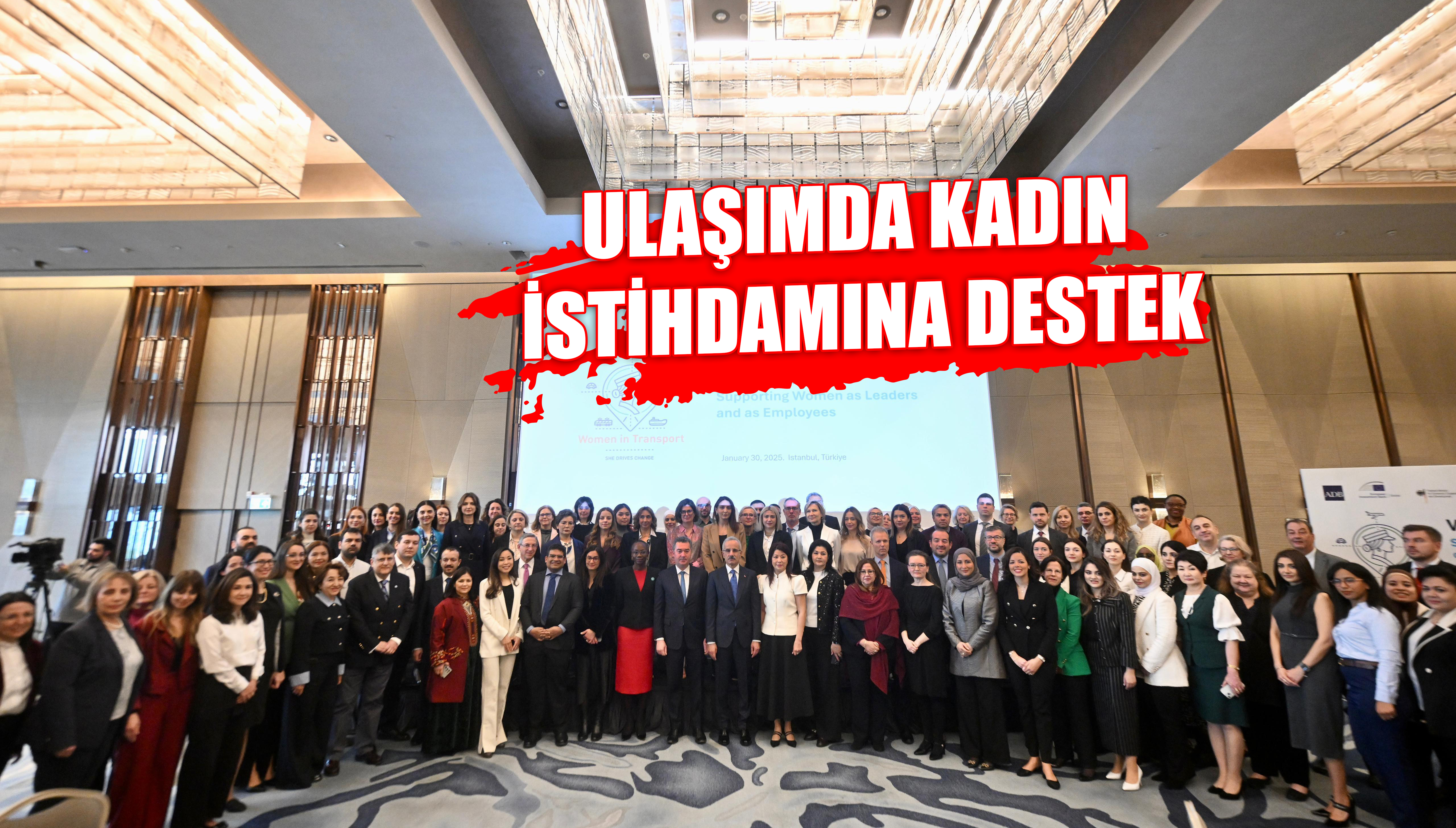 ULAŞIMDA KADIN İSTİHDAMINA DESTEK