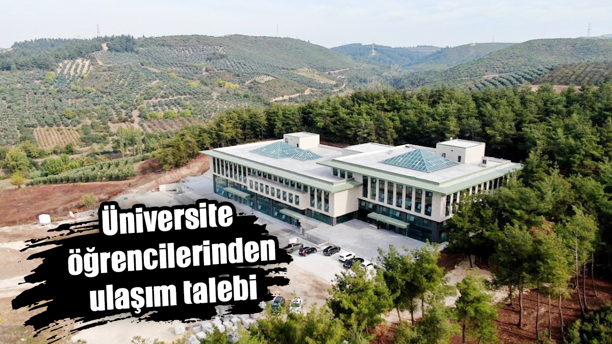 Üniversite öğrencilerinden ulaşım talebi 