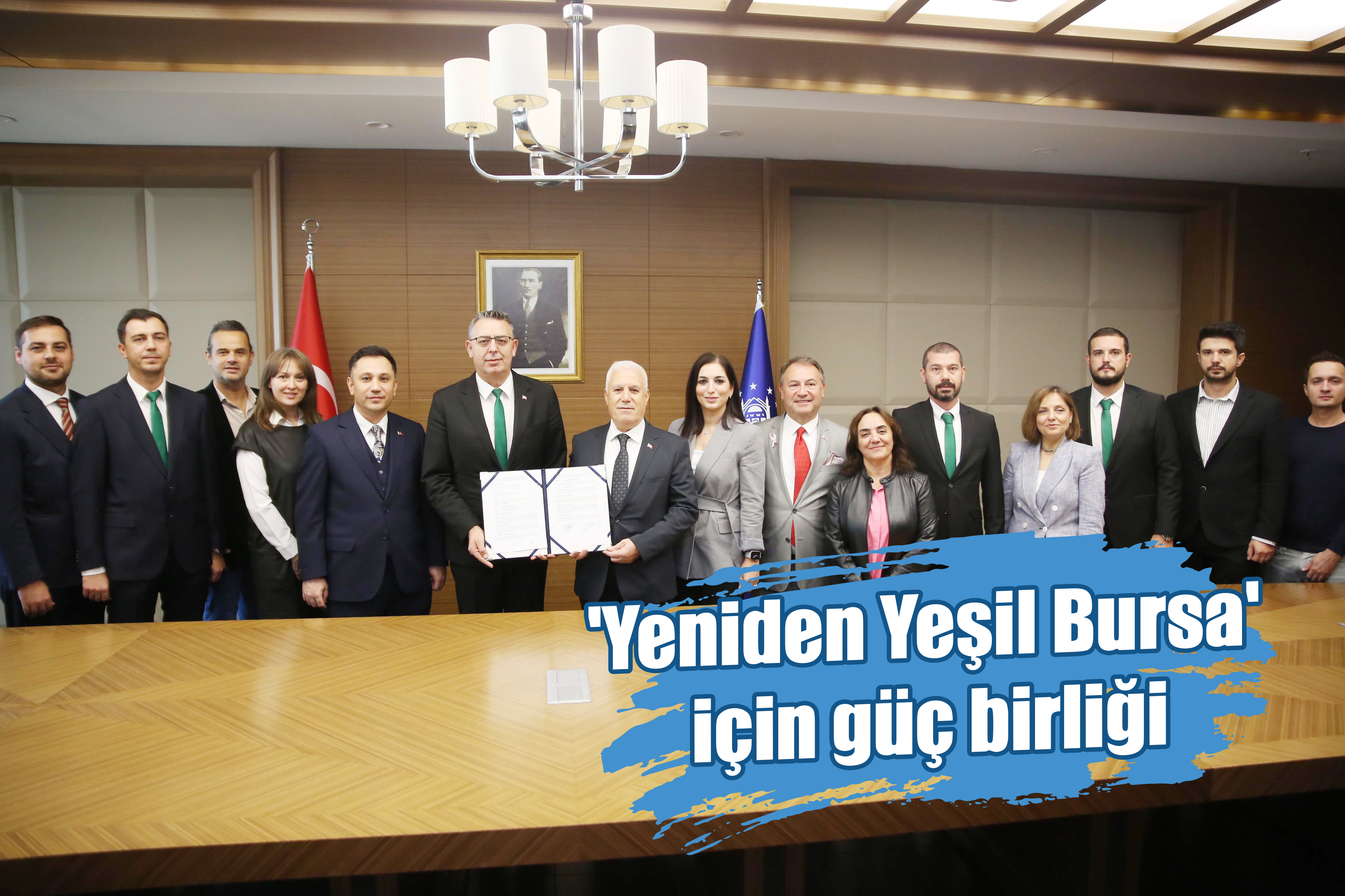 'Yeniden Yeşil Bursa' için güç birliği