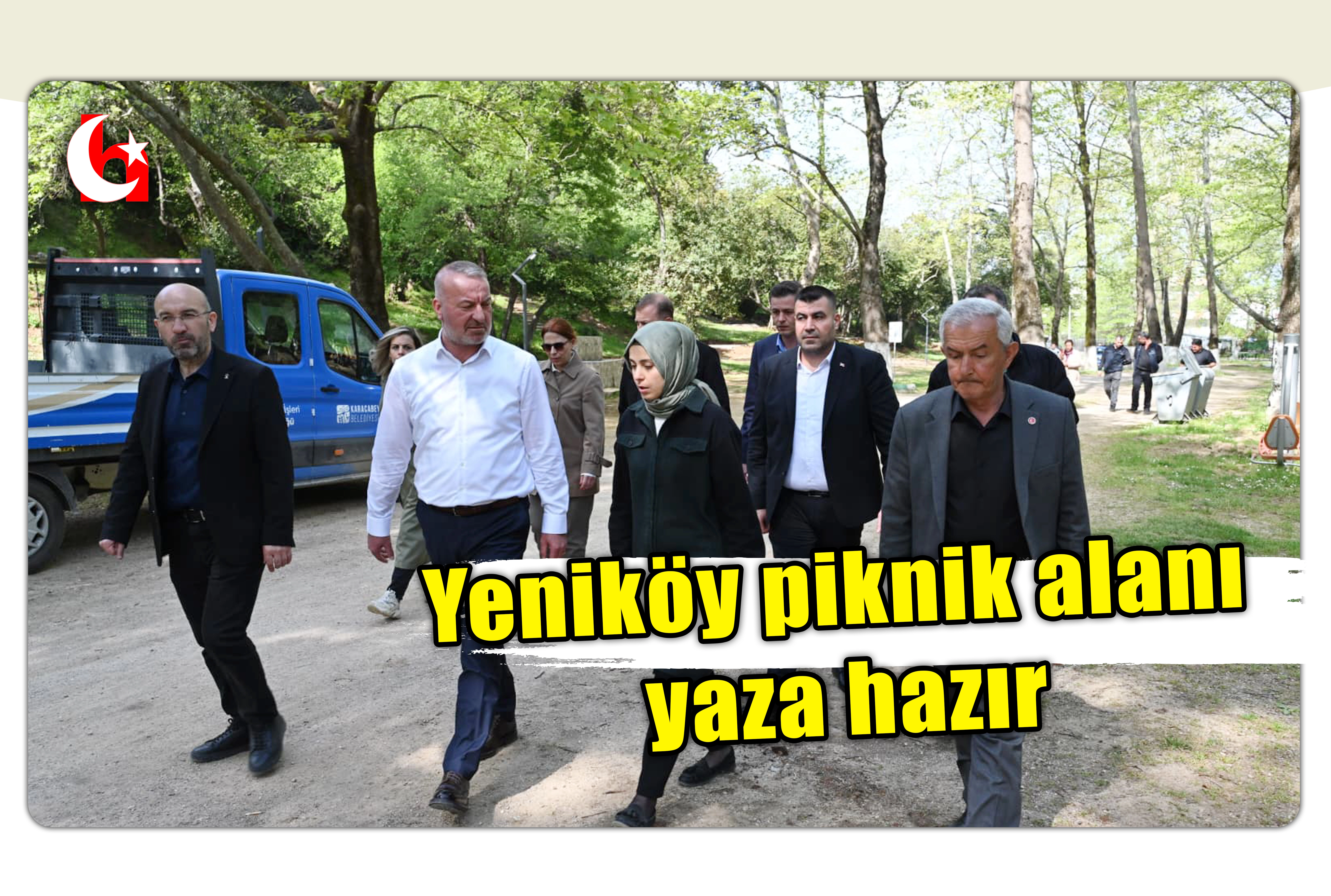Yenik&ouml;y piknik alanı yaza hazır